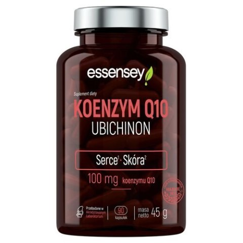 Essensey Koenzym Q10 Ubichinon 90 kapsułek Essensey Koenzym Q10 Ubichinon 90 kapsułek