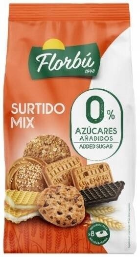 Florbu Ciastka I Wafelki Mix Bez Dodatku Cukru 270 g