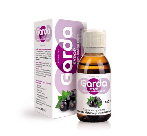 Garda Syrop z Porostem Islandzkim 120 ml Garda Syrop z Porostem Islandzkim 120 ml