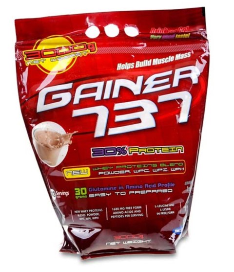 Megabol Gainer 737 o smaku cappucino 3kg Megabol Gainer 737 o smaku cappucino 3kg