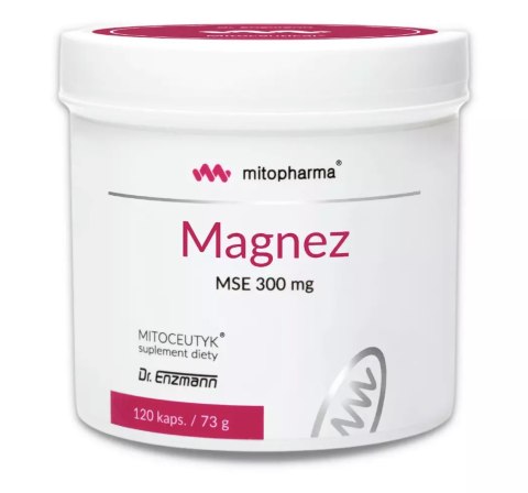 Mito-Pharma Magnez MSE 120 kapsułek Mito-Pharma Magnez MSE 120 kapsułek