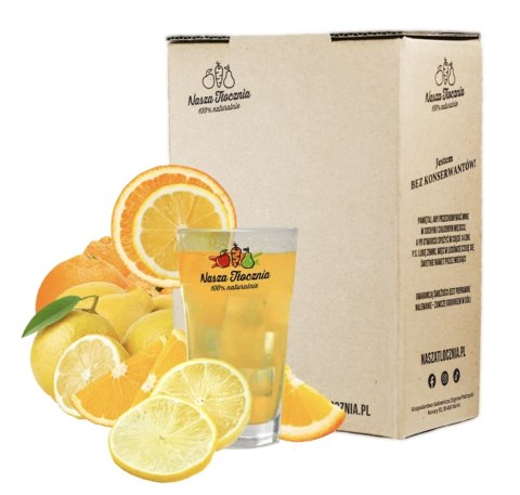 Nasza Tłocznia Lemoniada Pomarańcza i Cytryna 5l Nasza Tłocznia Lemoniada Pomarańcza i Cytryna 5l