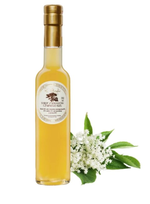 Nasza Tłocznia Syrop z kwiatów czarnego bzu 250ml Nasza Tłocznia Syrop z kwiatów czarnego bzu 250ml