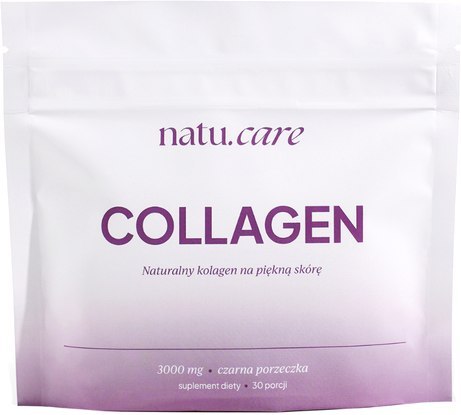 Natu.care Kolagen 3000mg o smaku czarna porzeczka 30 porcji Natu.care Kolagen 3000mg o smaku czarna porzeczka 30 porcji