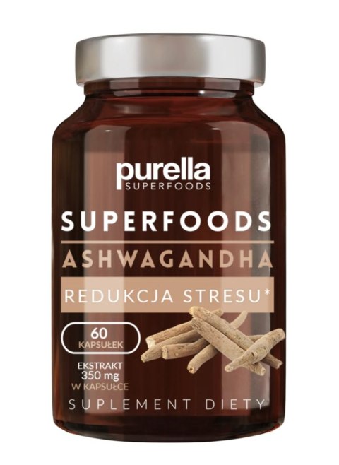Purella Ashwagandha 60 kapsułek Purella Ashwagandha 60 kapsułek
