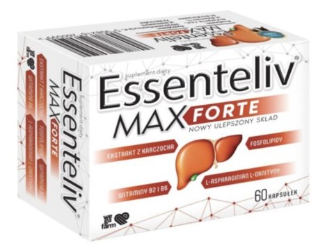 WegaFarm Essenteliv max forte 60 kapsułek WegaFarm Essenteliv max forte 60 kapsułek