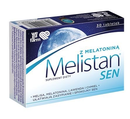 WegaFarm Melistan Sen 30 tabletek WegaFarm Melistan Sen 30 tabletek