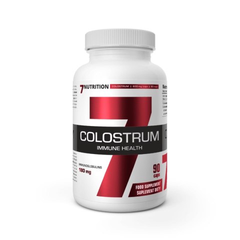 7Nutrition Colostrum 600mg 90 kapsułek 7Nutrition Colostrum 600mg 90 kapsułek
