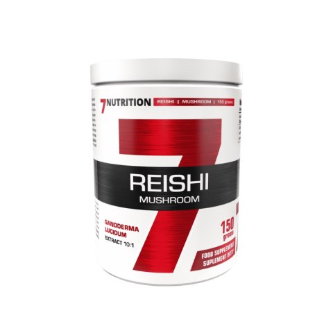 7Nutrition Mushroom REISHI (Ganoderma Lucidum) 10:1 150g w proszku 7Nutrition Mushroom REISHI (Ganoderma Lucidum) 10:1 150g w proszku