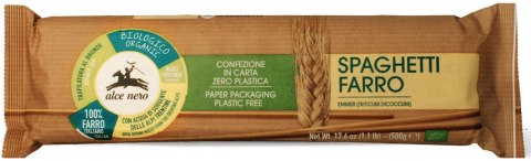 Alce Nero Makaron (Z Płaskurki) Spaghetti BIO 500 g Alce Nero Makaron (Z Płaskurki) Spaghetti BIO 500 g