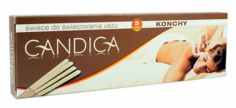 Aura Herbals Candica Świece do świecowania uszu KONCHY 5 par Aura Herbals Candica Świece do świecowania uszu KONCHY 5 par