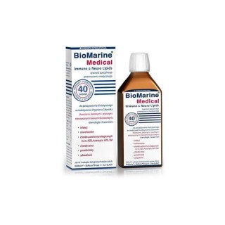 BioMarine Medical Immuno & Neuro Lipids suplement diety – odporność i układ nerwowy 200 ml