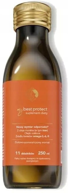 MyBestPharm MyBestProtect 250 ml aromat pomarańczowy MyBestPharm MyBestProtect 250 ml aromat pomarańczowy