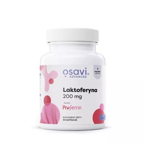 Osavi Laktoferyna 200 mg 30 kapsułek Osavi Laktoferyna 200 mg 30 kapsułek