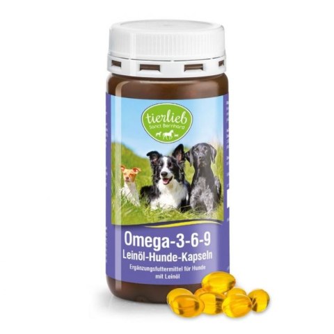 Tierlieb Omega 3-6-9 dla psów 180 kapsułek Tierlieb Omega 3-6-9 dla psów 180 kapsułek