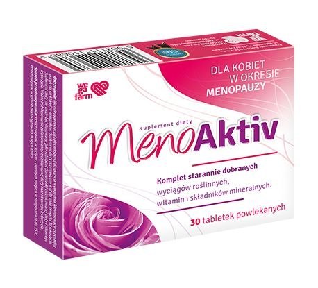 WegaFarm Menoaktiv 30 tabletek WegaFarm Menoaktiv 30 tabletek
