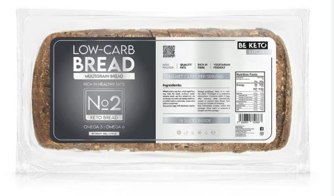 BeKeto Keto Chleb wieloziarnisty 360g BeKeto Keto Chleb wieloziarnisty 360g