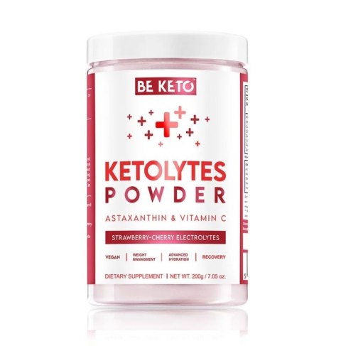 Beketo Elektrolity Ketolytes w Proszku - Wiśnia-Truskawka 200g Beketo Elektrolity Ketolytes w Proszku - Wiśnia-Truskawka 200g