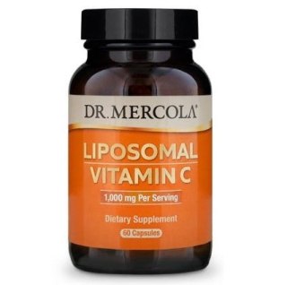 Dr. Mercola Liposomalna Witamina C 1000 mg – 60 kapsułek na wsparcie odporności i zdrowie