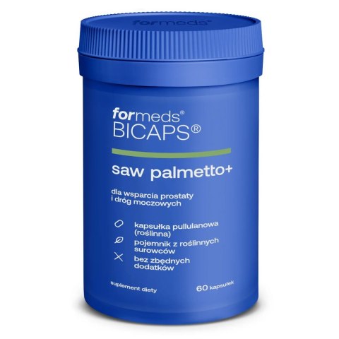 ForMeds Bicaps Saw Palmetto+ 60 kapsułek ForMeds Bicaps Saw Palmetto+ 60 kapsułek