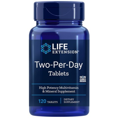 Life Extension Two-Per-Day preparat multiwitaminowy 120 tabletek Life Extension Two-Per-Day preparat multiwitaminowy 120 tabletek