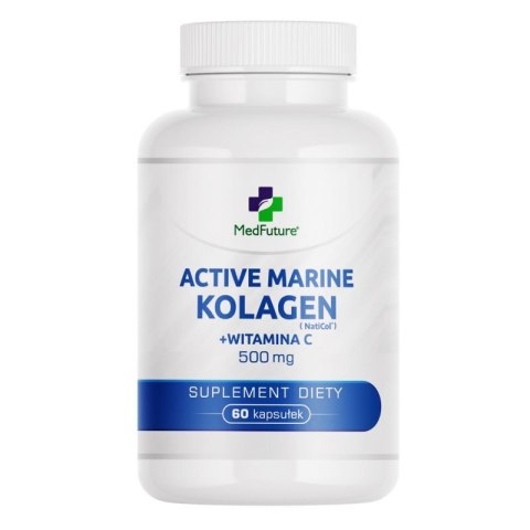 MedFuture Active Marine Kolagen NatiCol® z witaminą C 500mg 60 kapsułek MedFuture Active Marine Kolagen NatiCol® z witaminą C 500mg 60 kapsułek