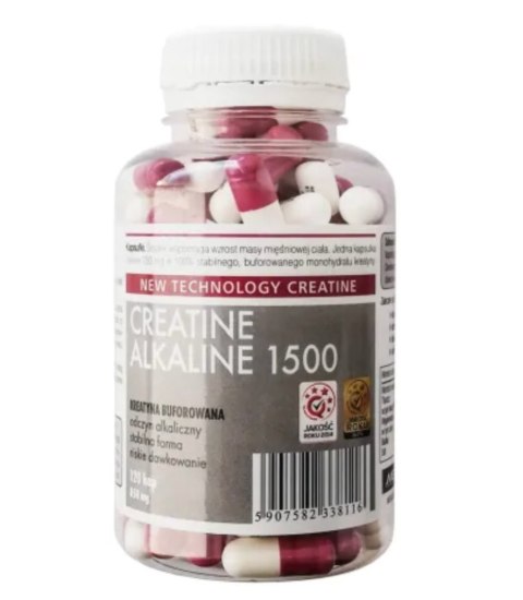 Megabol Creatine Alkaline 1500 120 kapsułek Megabol Creatine Alkaline 1500 120 kapsułek
