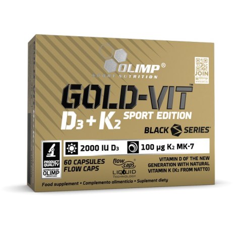 Olimp Omega 3 D3 + K2 Sport Edition 60 kapsułek Olimp Omega 3 D3 + K2 Sport Edition 60 kapsułek