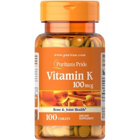 Puritan's Pride Witamina K 100mg 100 tabletek Puritan's Pride Witamina K 100mg 100 tabletek