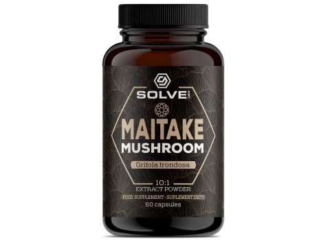 SolveLabs Maitake (Żagwica listkowata) 10:1 60 kapsułek SolveLabs Maitake (Żagwica listkowata) 10:1 60 kapsułek