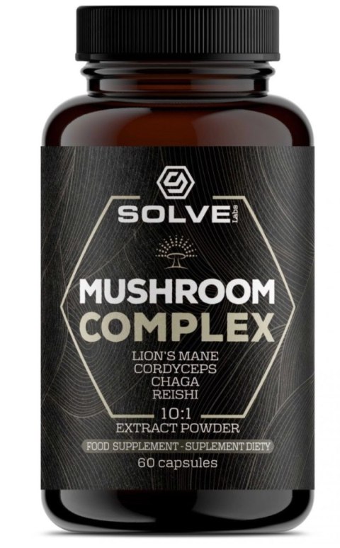 SolveLabs Mushroom Complex 60 kapsułek SolveLabs Mushroom Complex 60 kapsułek