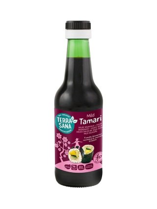 Terrasana Sos Sojowy Tamari Łagodny Bezglutenowy BIO 250ml