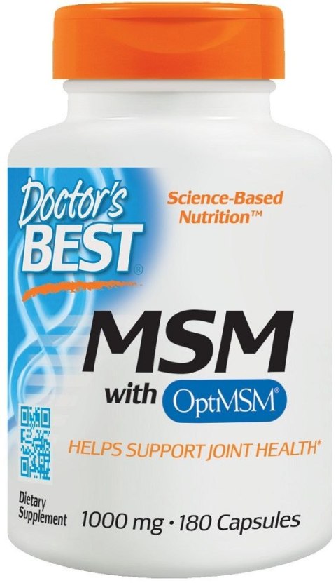Doctor's Best OptiMSM 1000 mg 180 kapsułek Doctor's Best OptiMSM 1000 mg 180 kapsułek