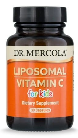 Dr. Mercola Witamina C Liposomalna dla Dzieci 30 kapsułek – Wsparcie odporności dla najmłodszych