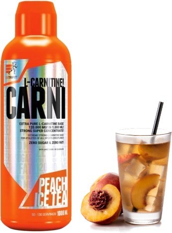 Extrifit Carni 120000 mg Liquid Ice tea brzoskwinia 1000 ml Extrifit Carni 120000 mg Liquid Ice tea brzoskwinia 1000 ml