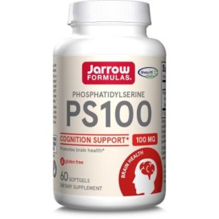Jarrow Formulas PS 100 (Fosfatydyloseryna) – suplement diety, 100 mg, 60 kapsułek