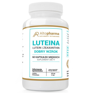 Altopharma Luteina Naturalna 40mg - suplement diety na dobry wzrok 60 kapsułek