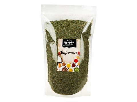 MAJERANEK SUSZONY OCZYSZCZONY 1Kg Swojska Piwniczka SWOJSKA PIWNICZKA MAJERANEK SUSZONY OCZYSZCZONY 1Kg Swojska Piwniczka SWOJSKA PIWNICZKA