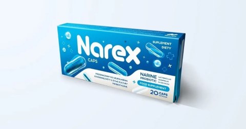 Narex Priobiotyk Narine 20 kapsułek Narex Priobiotyk Narine 20 kapsułek