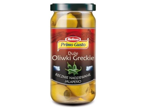 OLIWKI ZIELONE Z JALAPENO 250ML PRIMO GUSTO PRIMO GUSTO OLIWKI ZIELONE Z JALAPENO 250ML PRIMO GUSTO PRIMO GUSTO