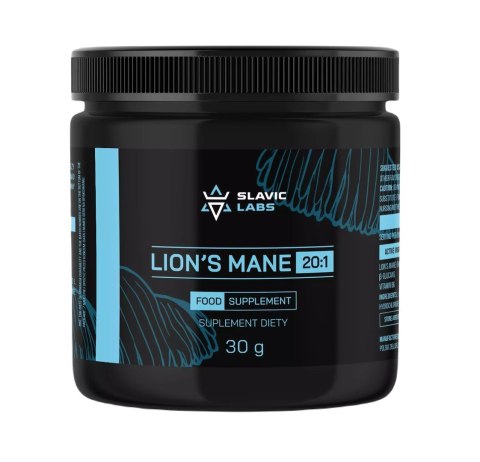Slavic Labs Lion's Mane Soplówka Jeżowata DER 20:1 30 g Slavic Labs Lion's Mane Soplówka Jeżowata DER 20:1 30 g