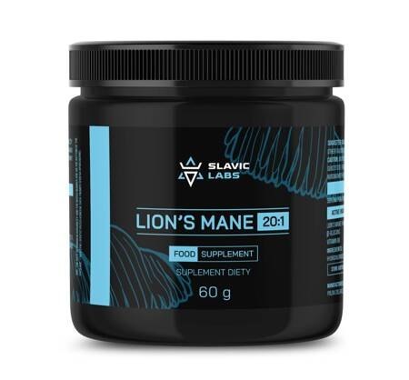 Slavic Labs Lion's Mane Soplówka Jeżowata DER 20:1 60 g Slavic Labs Lion's Mane Soplówka Jeżowata DER 20:1 60 g