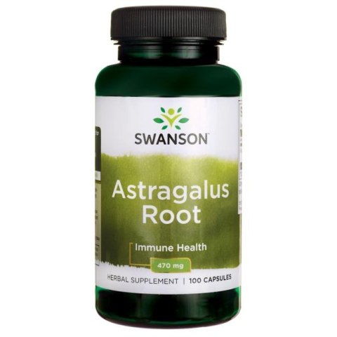 Swanson Astragalus Root (Traganek) 470 mg 100 kapsułek Swanson Astragalus Root (Traganek) 470 mg 100 kapsułek