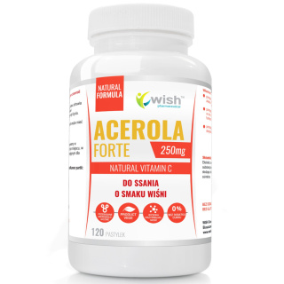 Acerola 250 mg 120 pastylek do ssania