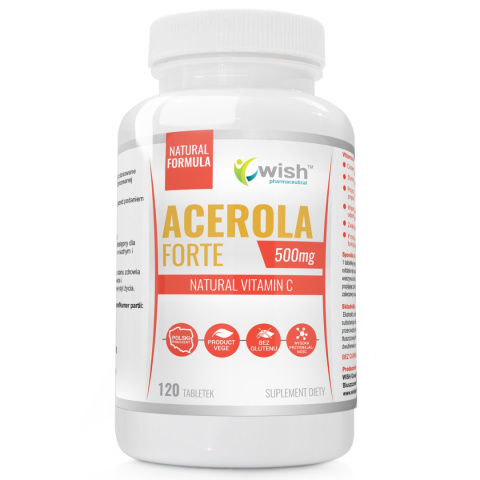 Acerola Forte 500mg 120 tabletek Acerola Forte 500mg 120 tabletek