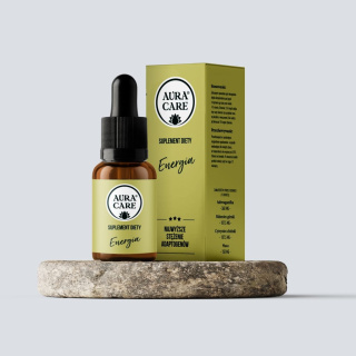 Aura Care Energia 15 ml - Adaptogeny 14100 mg - suplement diety