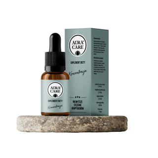Aura Care Koncentracja 15 ml - Adaptogeny 14100 mg - suplement diety