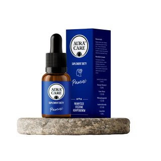 Aura Care Pamięć 15 ml - Adaptogeny 14100 mg - suplement diety