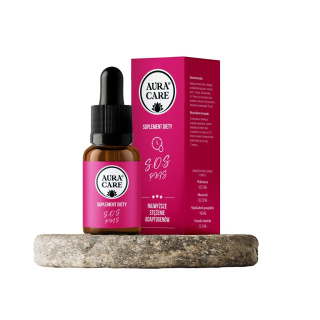 Aura Care S.O.S. PMS 15 ml - Adaptogeny 14100 mg - suplement diety