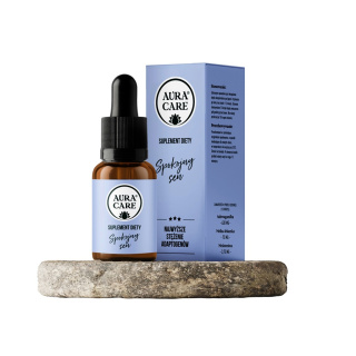 Aura Care Spokojny Sen 15 ml - Adaptogeny 14100 mg - suplement diety